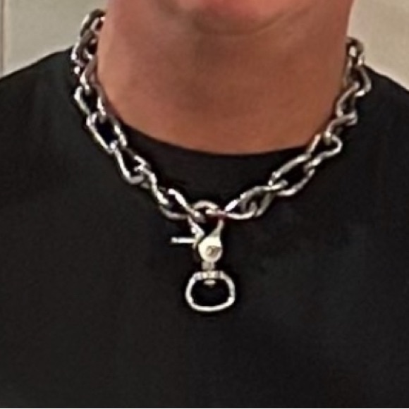 The HD Choker!!! The one of a kind "Steel Hooker Choker" chain w/ clasp! - Picture 5 of 6